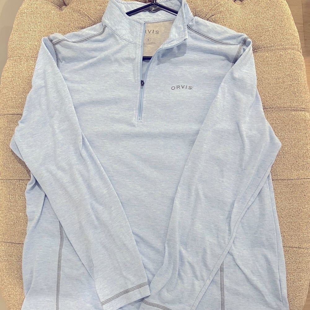 Orvis lightweight 1/4 zip